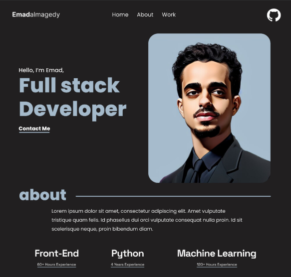 Student Portfolio Website